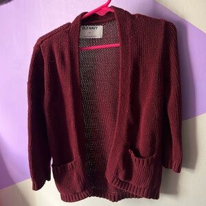 Maroon sweater!